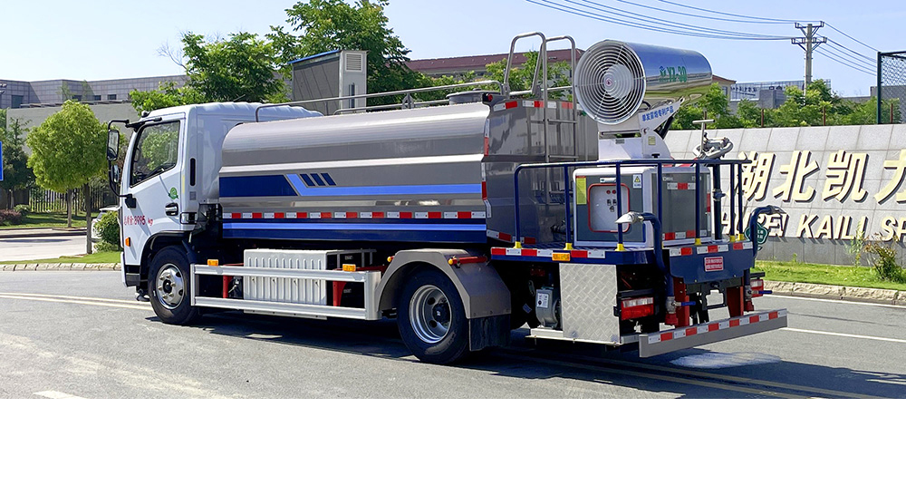 东风凯普特纯电多功能抑尘车