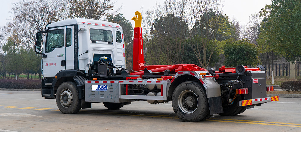 重汽纯电车厢可卸式垃圾车