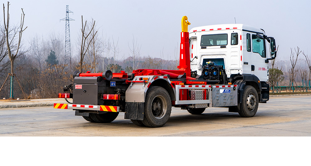 重汽纯电车厢可卸式垃圾车