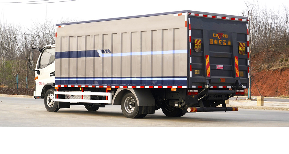 江淮骏铃纯电密封式桶装垃圾车