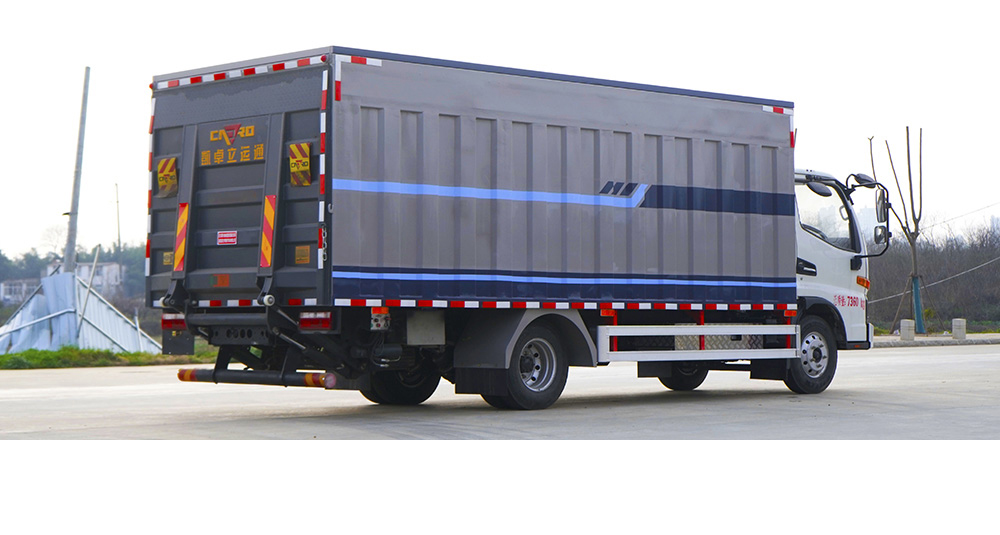 江淮骏铃纯电密封式桶装垃圾车