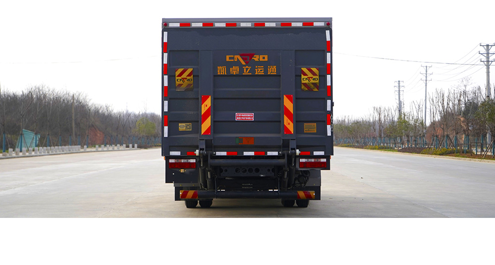 江淮骏铃纯电密封式桶装垃圾车