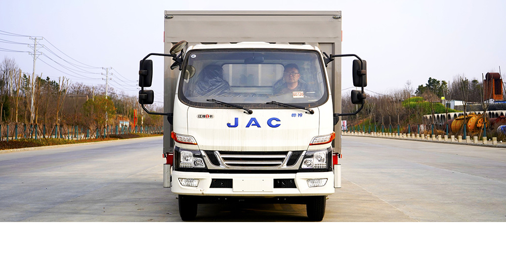 江淮骏铃纯电密封式桶装垃圾车