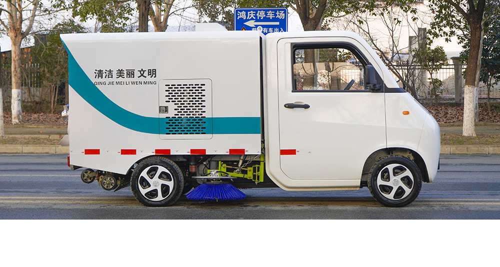 活越神童纯电扫路车