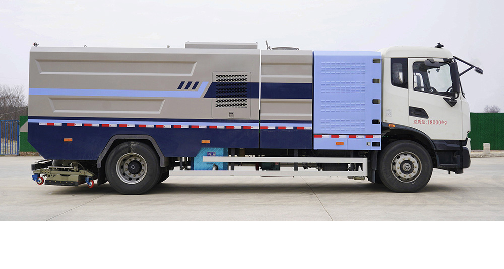 东风天锦纯电道路污染清除车