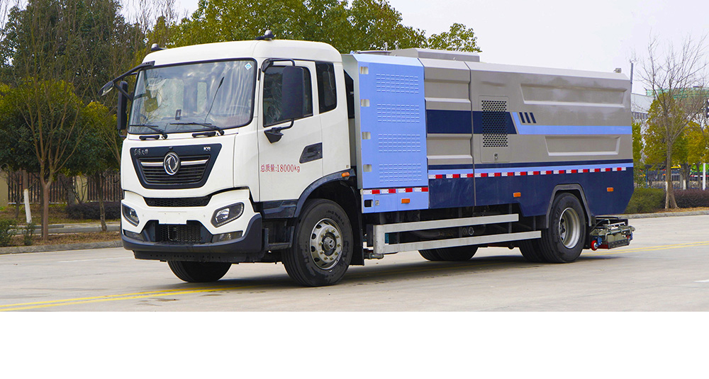 东风天锦纯电道路污染清除车