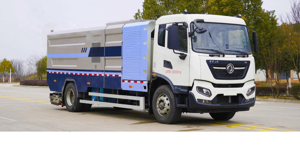 东风天锦纯电道路污染清除车