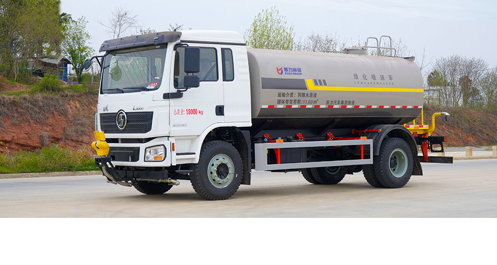 陕汽德龙L3000洒水车