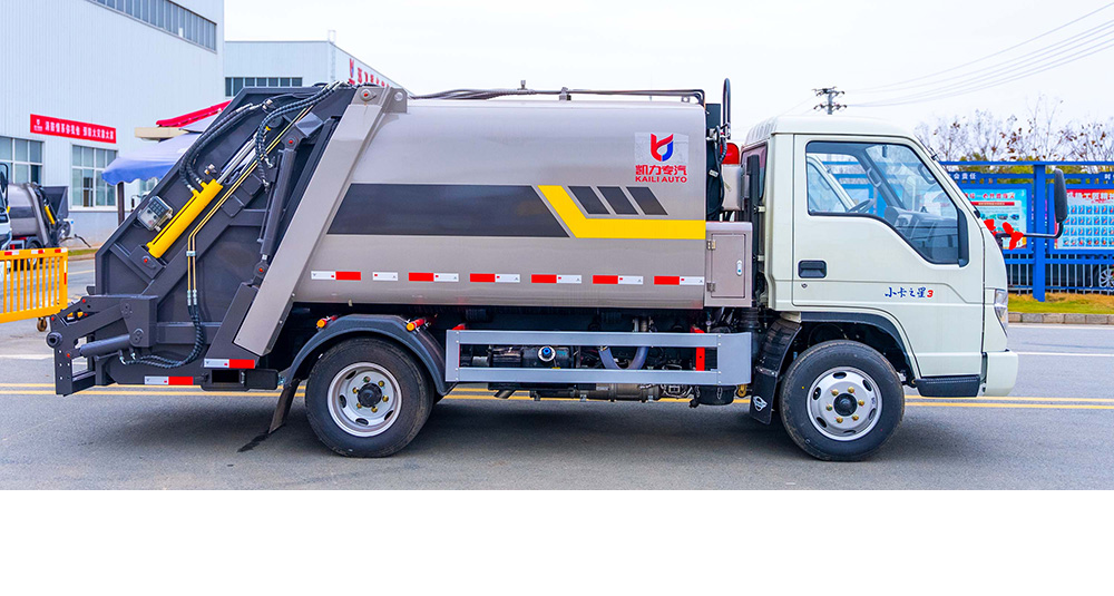 福田小卡之星3压缩式垃圾车