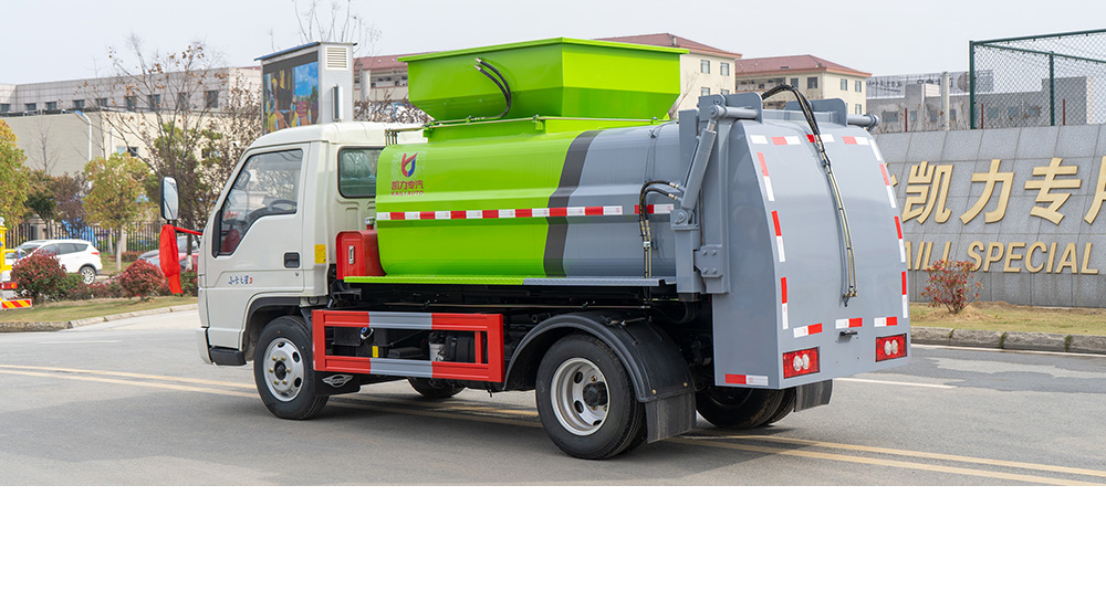 福田小卡之星3餐厨式垃圾车