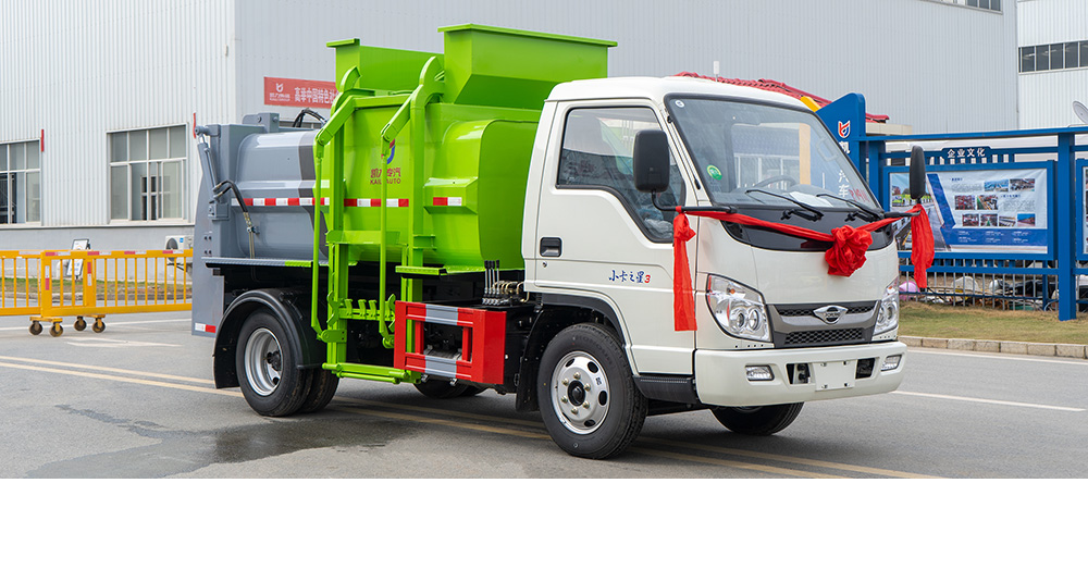 福田小卡之星3餐厨式垃圾车