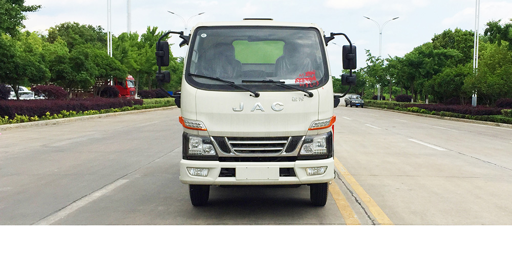 江淮V3自装卸式垃圾车 侧装