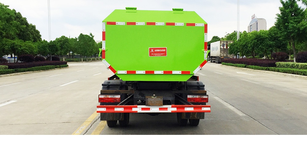 江淮V3自装卸式垃圾车 侧装