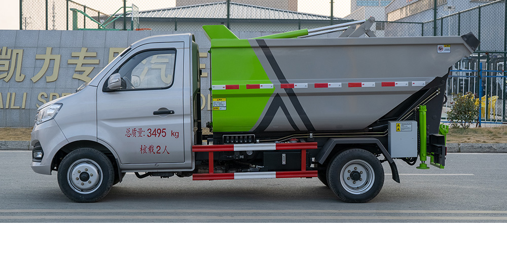 长安自装卸式垃圾车 后装