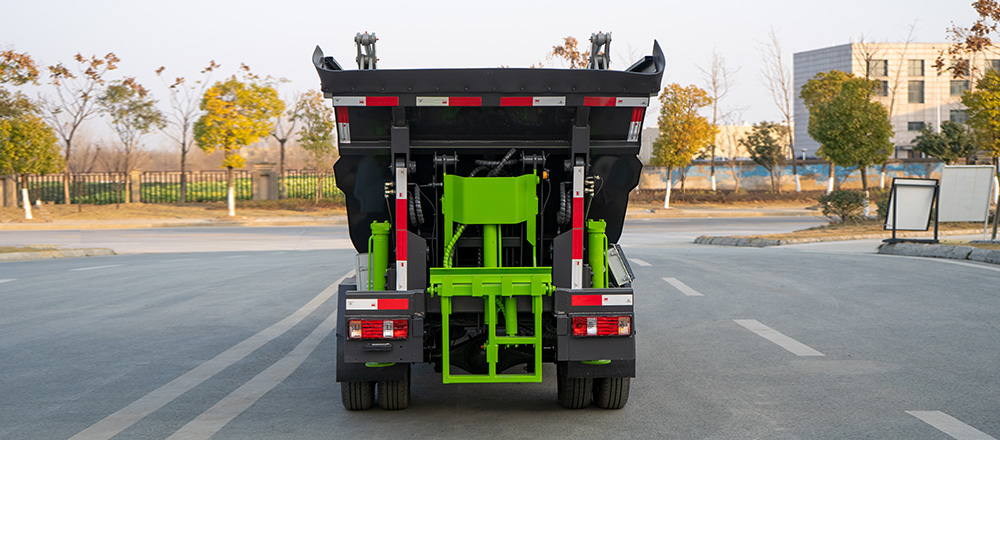 长安自装卸式垃圾车 后装