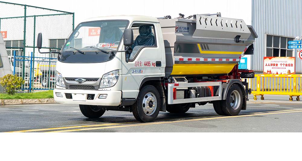 小卡之星3自装卸式垃圾车 后装