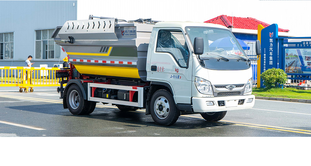 小卡之星3自装卸式垃圾车 后装