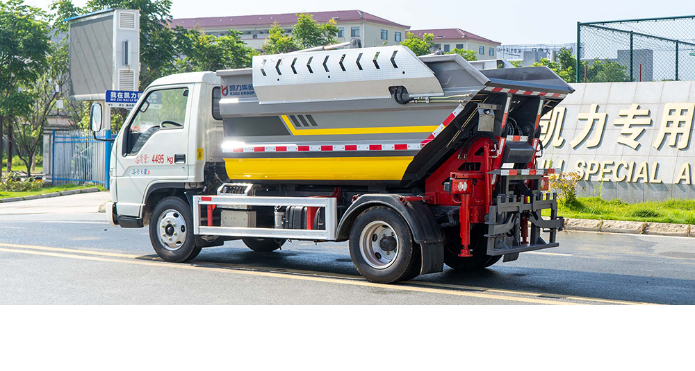 小卡之星3自装卸式垃圾车 后装