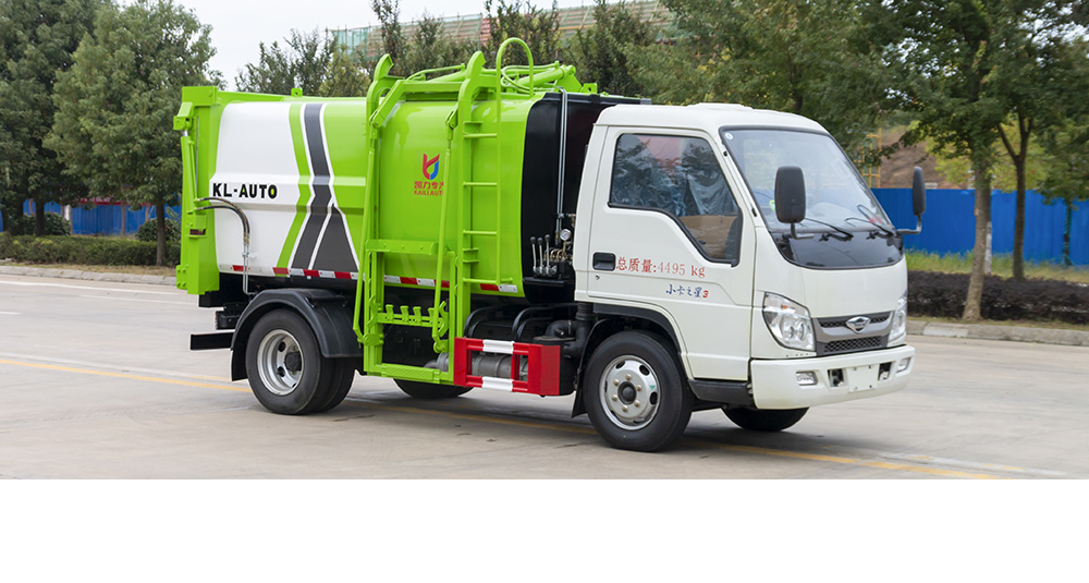 福田小卡之星3侧装压缩垃圾车