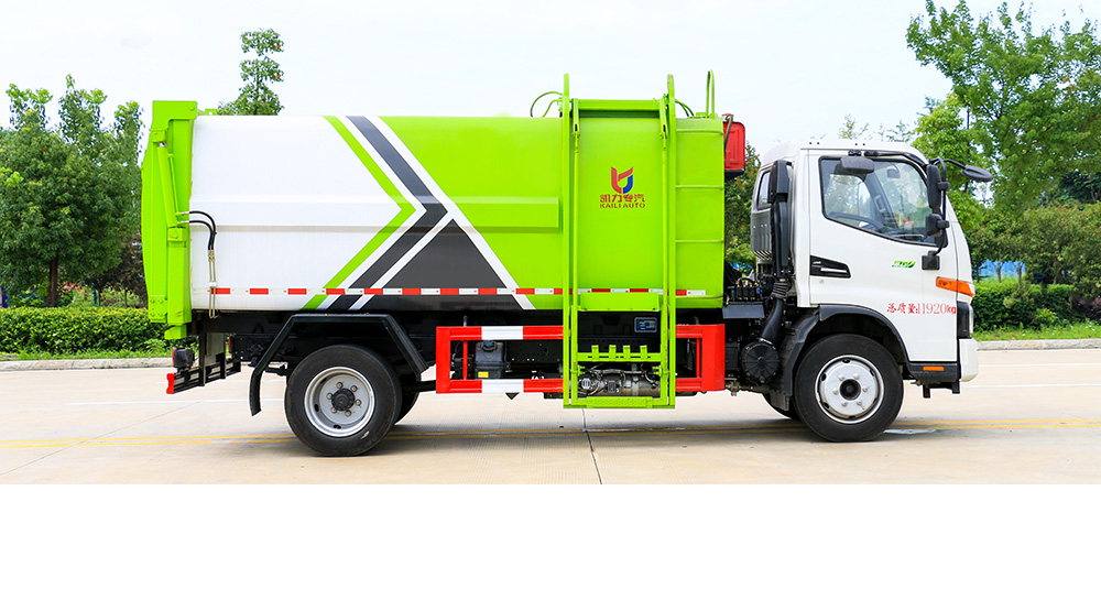 江淮侧装压缩垃圾车
