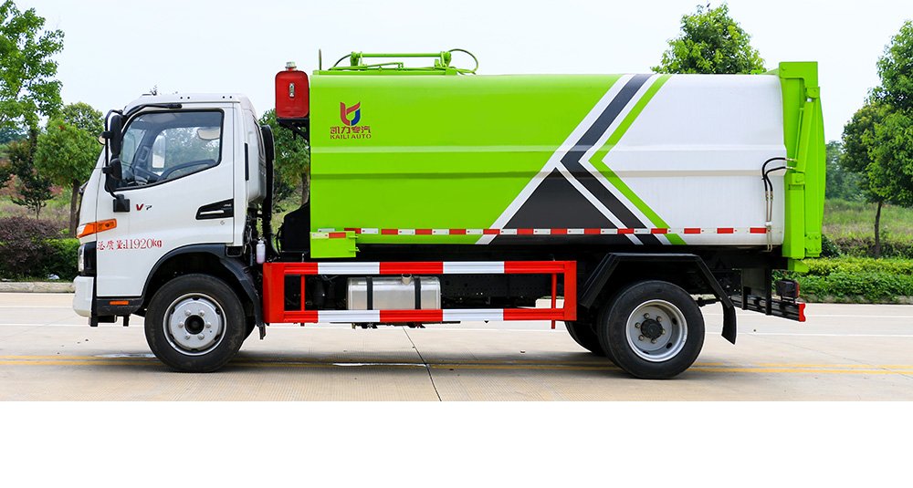江淮侧装压缩垃圾车