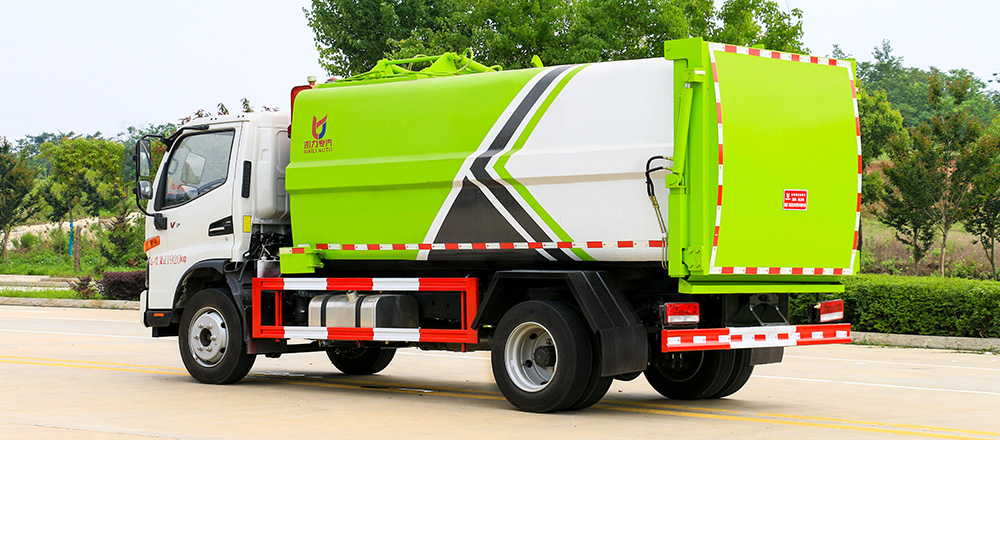 江淮侧装压缩垃圾车