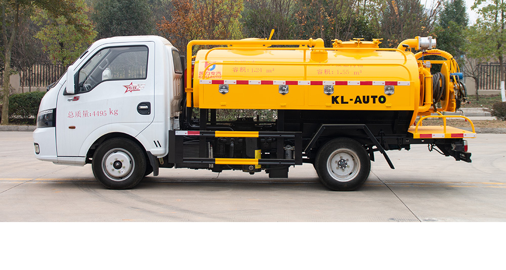 东风途逸清洗吸污车