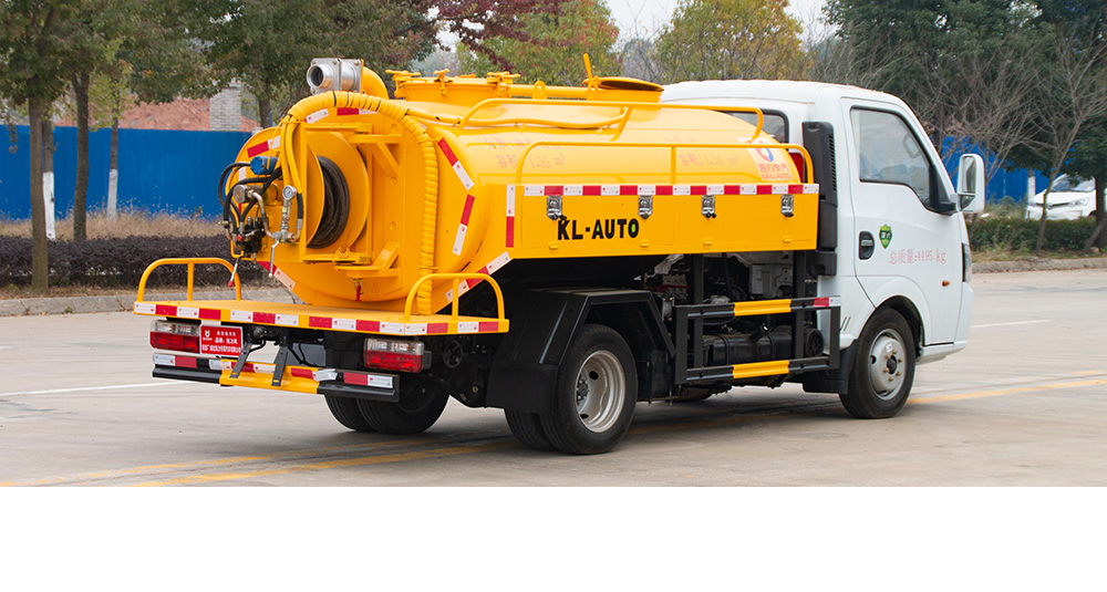 东风途逸清洗吸污车