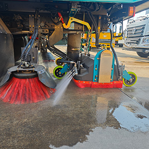 清扫作业细节图