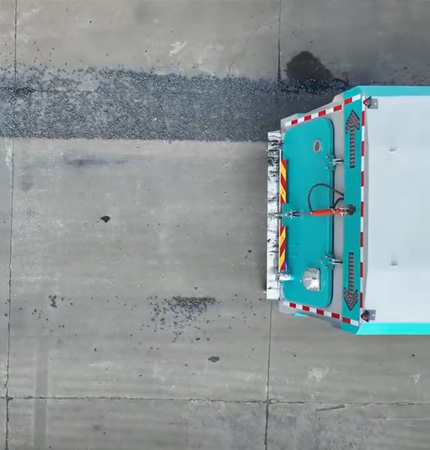 砂石路面清扫作业